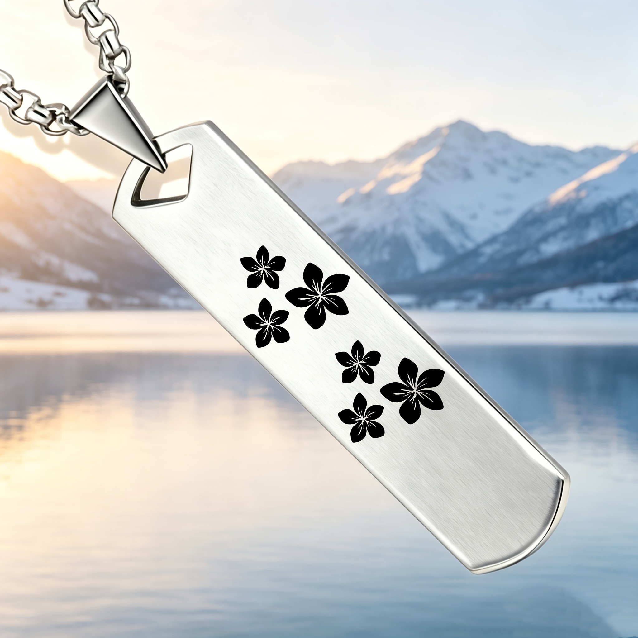 Floral Natural Style Themed Pendant Necklace for Gifting